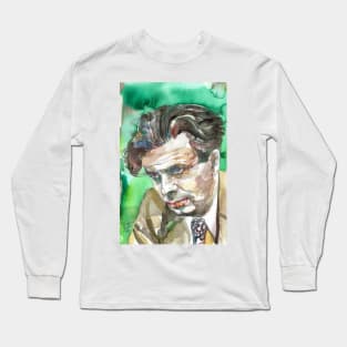 ALDOUS HUXLEY - watercolor portrait.1 Long Sleeve T-Shirt